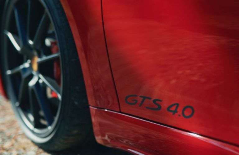 2019 Porsche 718 Cayman closeup