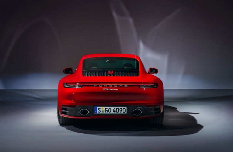 2020 Porsche 911 Carrera backview