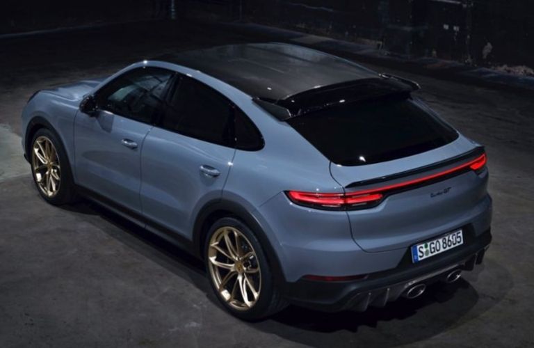 2022 Porsche Cayenne Turbo GT top view