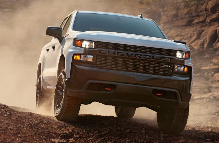 Front view of a 2021 Chevrolet Silverado