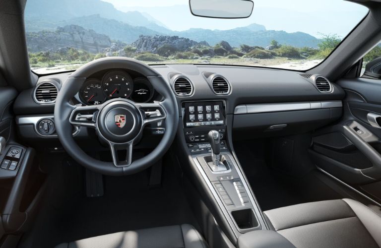 2025 Porsche 718 Cayman cabin view